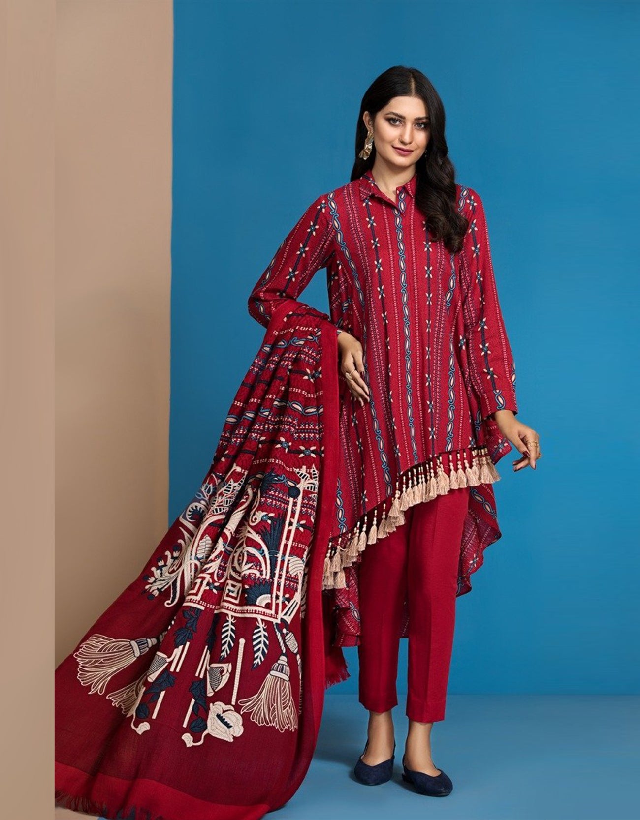 Nishat linen latest store winter collection 2020